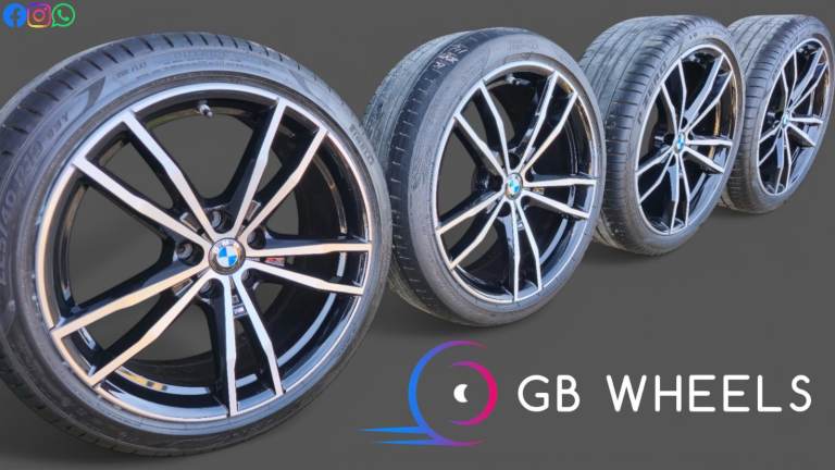Genuine BMW 791M 19" Shadow Edition Alloy Wheels 3 4 Series G20 G21 G22 Msport