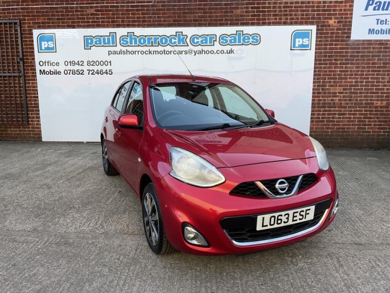 2013 Nissan Micra 1.2 TEKNA 5DR Manual Hatchback Petrol Manual