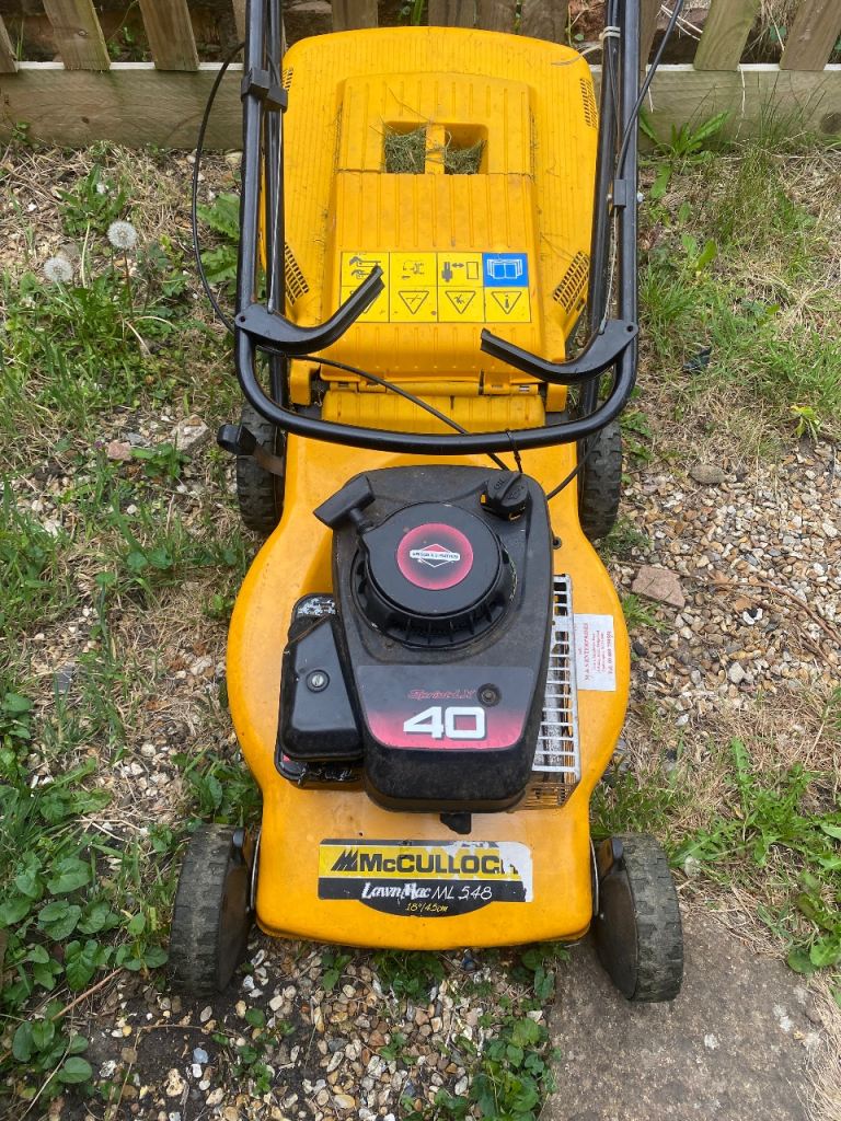 Lawn mower and x2 strimmers