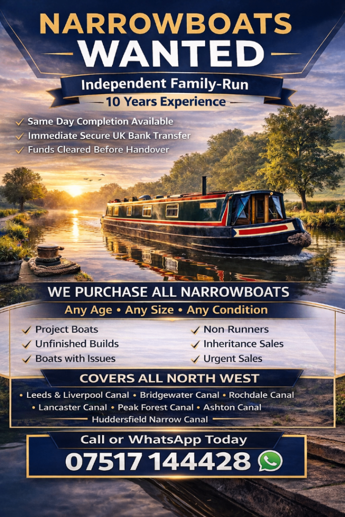 NARROWBOATS WANTED