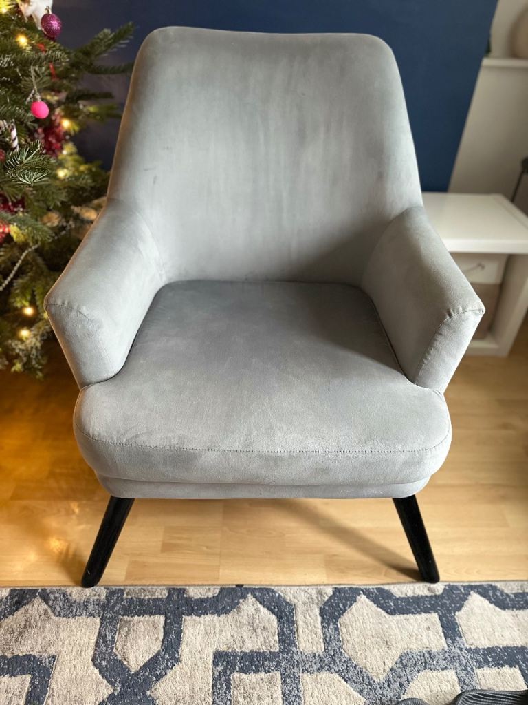 Grey Tub Chair