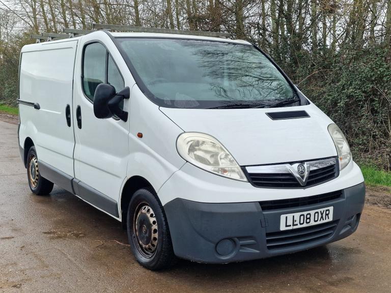 2008 Vauxhall Vivaro 2700 CDTI SWB  Drives Perfect  148k Miles  Roof Rack