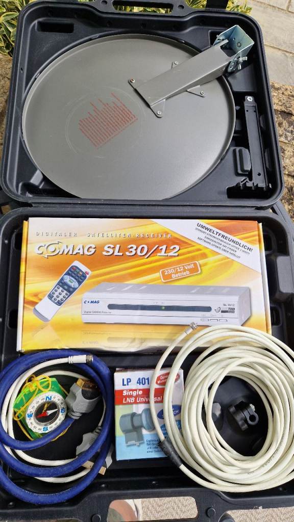 Digital Satellite Receiver for Caravan NEW