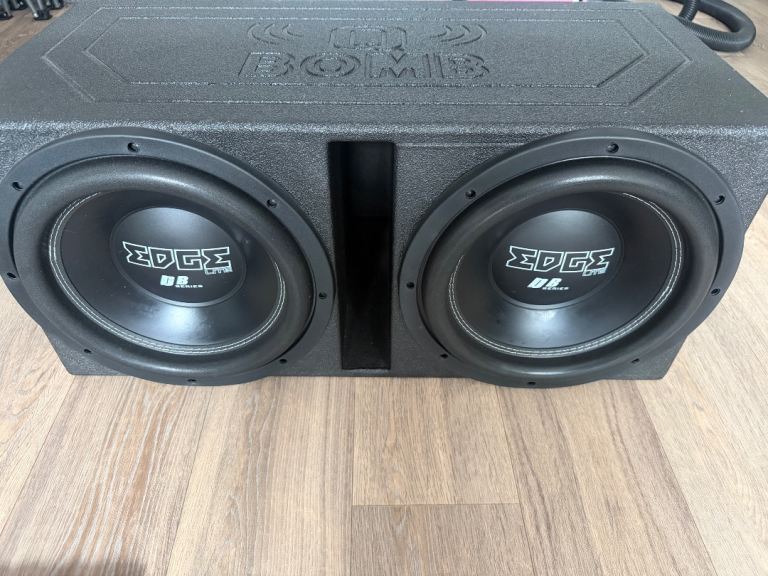 Twin 12” with amps 