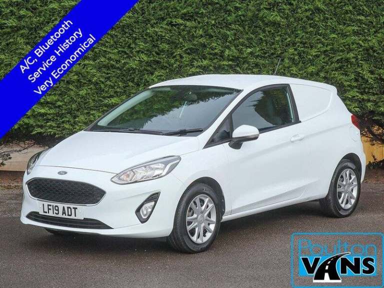 2019 Ford Fiesta Van 1.5TDCI 85PS, 6 Speed Van, Bluetooth, Air Con, Service History, Very Econom ...