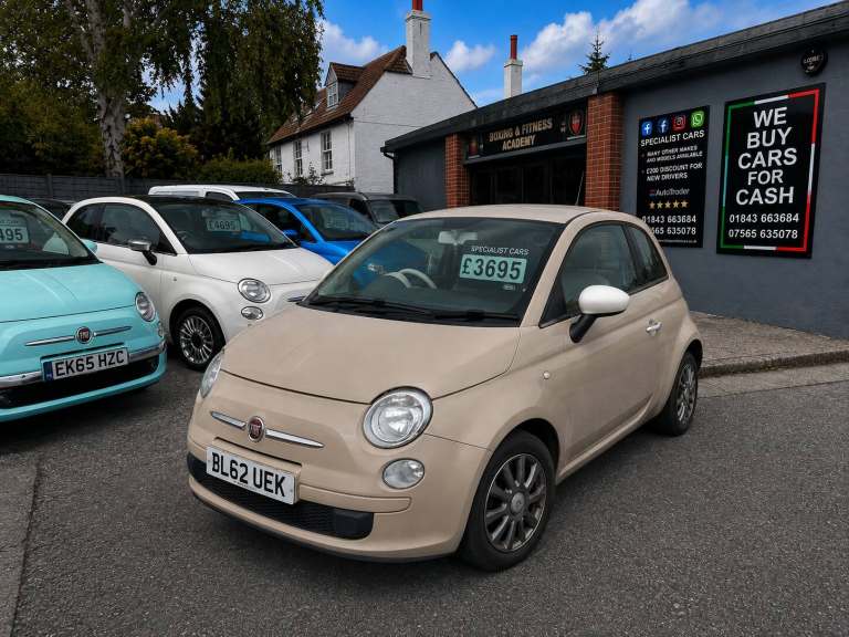 2013 Fiat 500 1.2 Colour Therapy 3dr HATCHBACK Petrol Manual