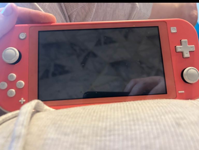 Nintendo switch lite pink 
