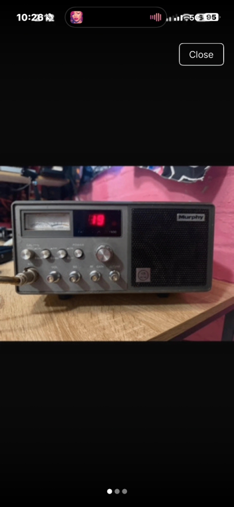 Murphy CB Base Station - Grey, Good Condition