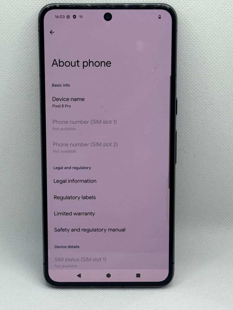 Google Pixel 8 Pro Mobile Phone – Good Condition