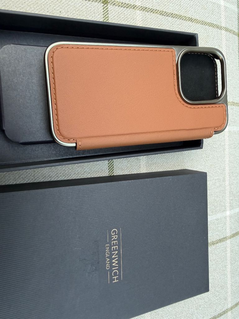 Greenwich Blake iphone 15 Pro case. Brand new, never used, 