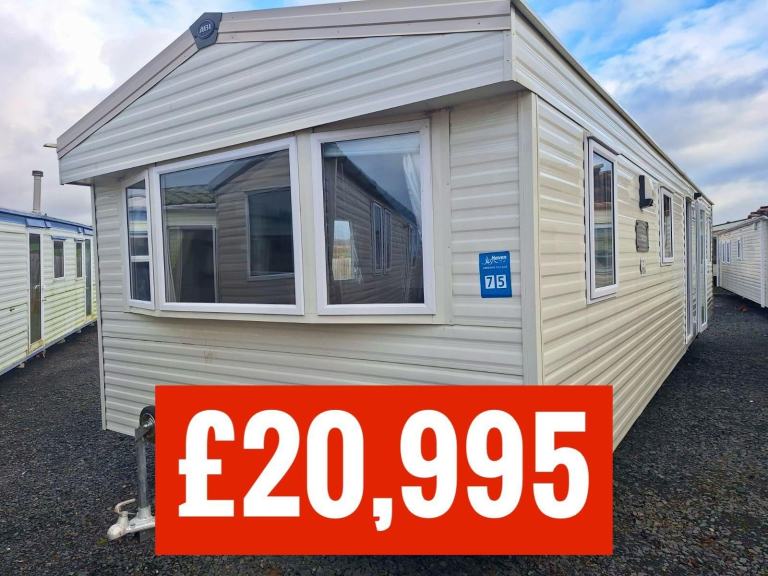 OFF SITE static caravan Scotland double glazed & heated ABI Horizon 3 bed