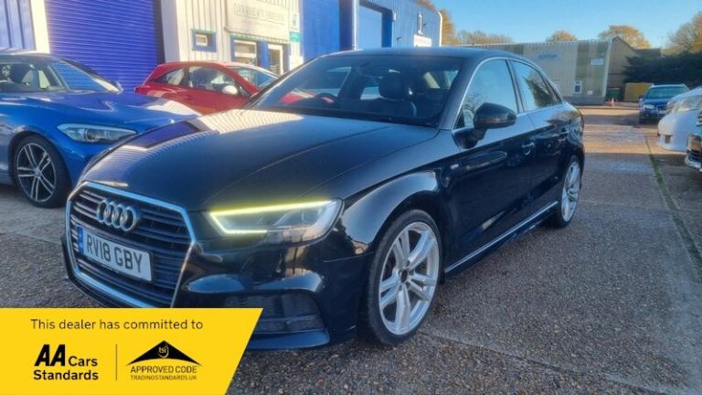 Audi A3 1.5 TFSI CoD S line Saloon 4dr Petrol Manual Euro 6 (s/s) (150 ps)