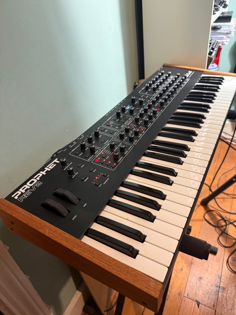 Dave Smith/Sequential Rev2 16 voice synthesizer 