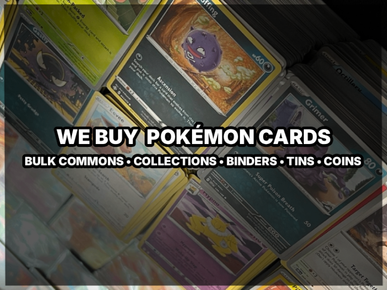 💰 Cash Paid for Pokémon Cards, Tins & Collections | Bulk Wanted