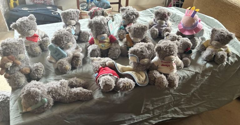 Large Collection of Tatty Teddy/me to you Bears – Good Condition