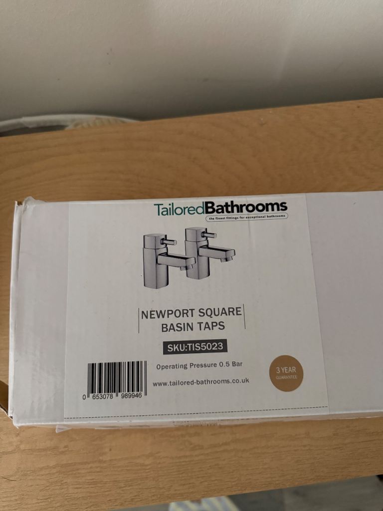 Brand new taps