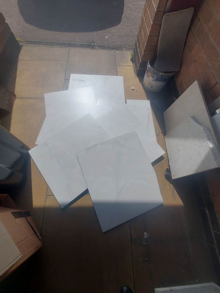 Porcelain Tiles|matt grey| 10 x off cuts