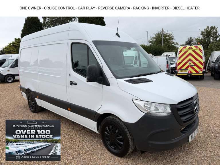 2021 Mercedes-Benz Sprinter 3.5t H2 Progressive Van PANEL VAN DIESEL Manual