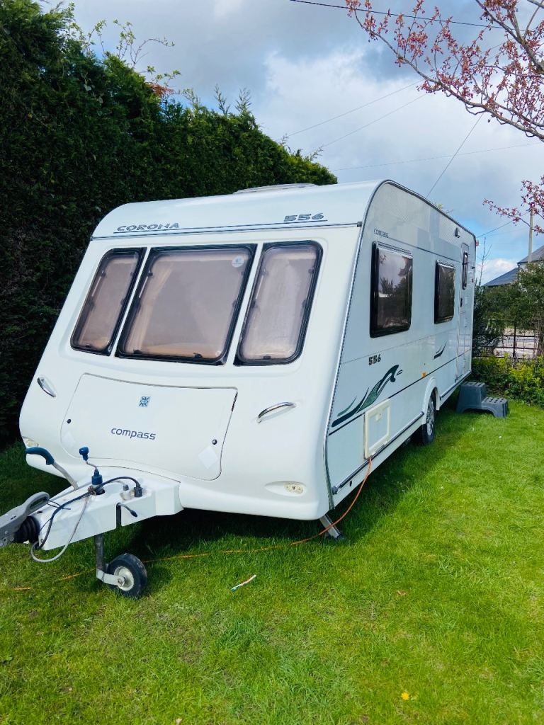 Compass Corona 556 caravan .  5/6 berth 2006 