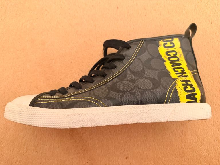 Coach high top shoes 