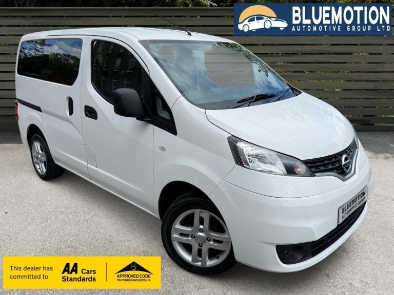 ✿2018/67 Nissan NV200 1.5 DCI 110 Acenta Combi, White, Diesel ✿7 SEATER ✿FSH✿