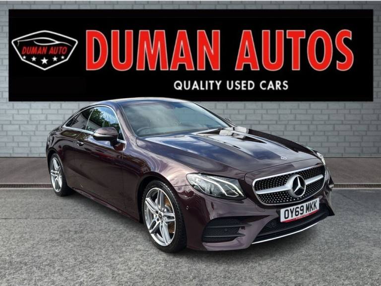 2019 Mercedes-Benz E Class 2.0 E220d AMG Line Coupe 2dr Diesel G-Tronic+ Euro 6 (s/s) (194 ps) Co...