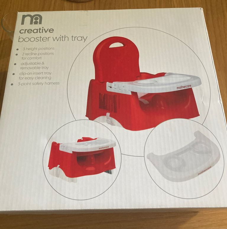 High chair booster seat