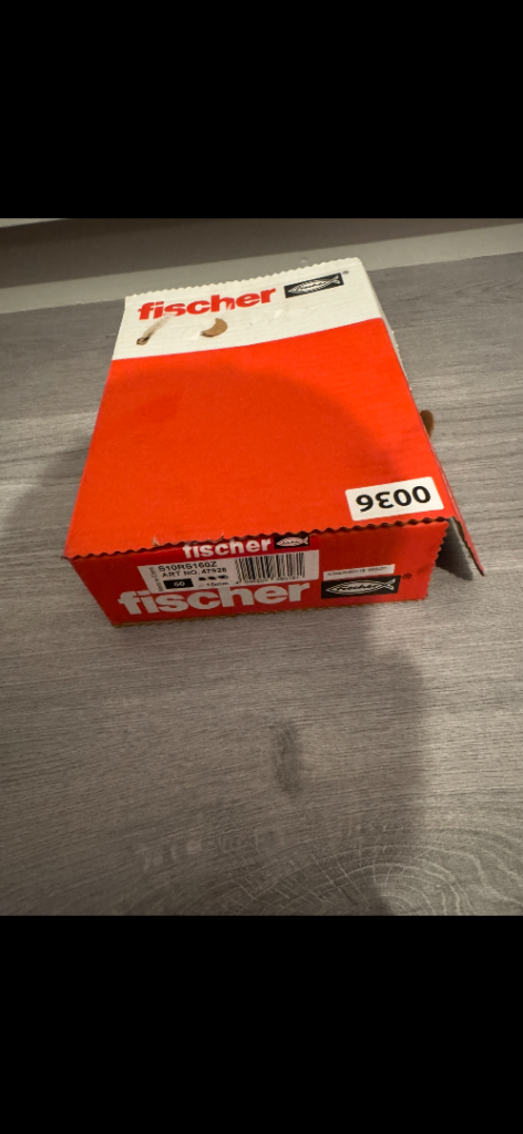 New fischer Fixings and Screws 