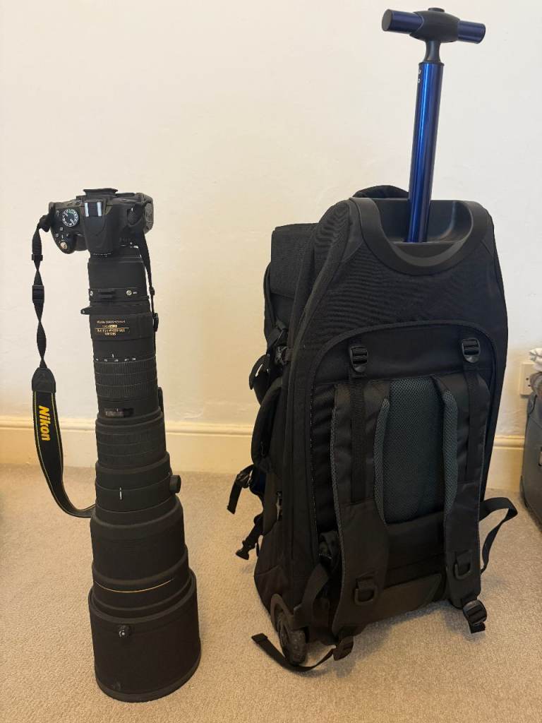 Sigma 120-300mm f2.8 + 300-800mm f5.6 Lens [Nikon] + 1.4x and 2x Extender + KIT