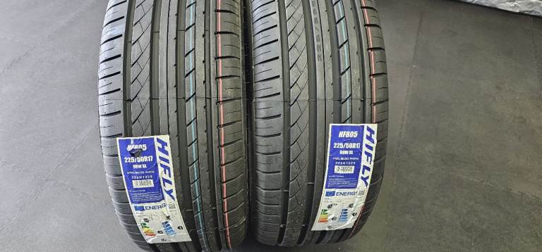 225 50 17   2 x NEW!! tyres Hifly HF805 Challenger DSRT