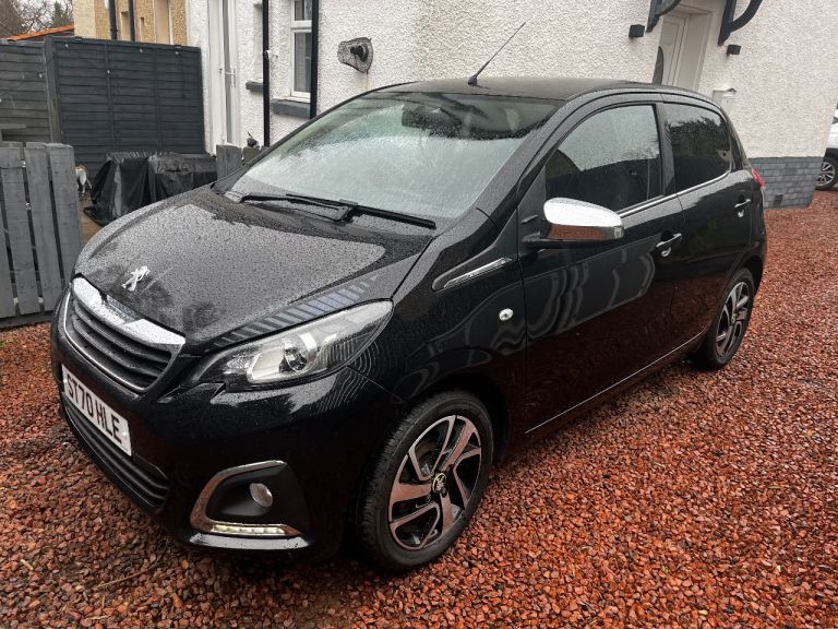 2020 Peugeot 108 collection 72 Black 