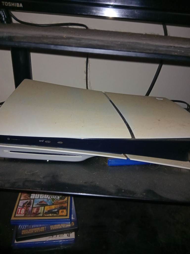 Sony ps5 PlayStation slim 2 controller  3 games