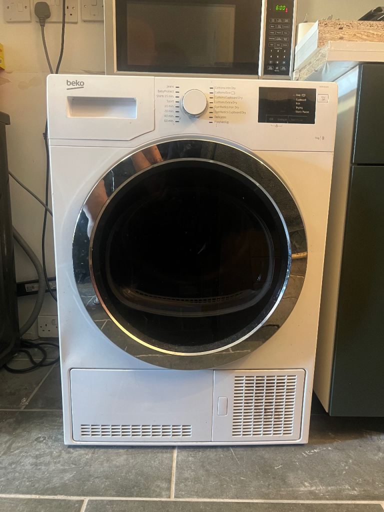 Beko White Tumble Dryer – Almost New Condition