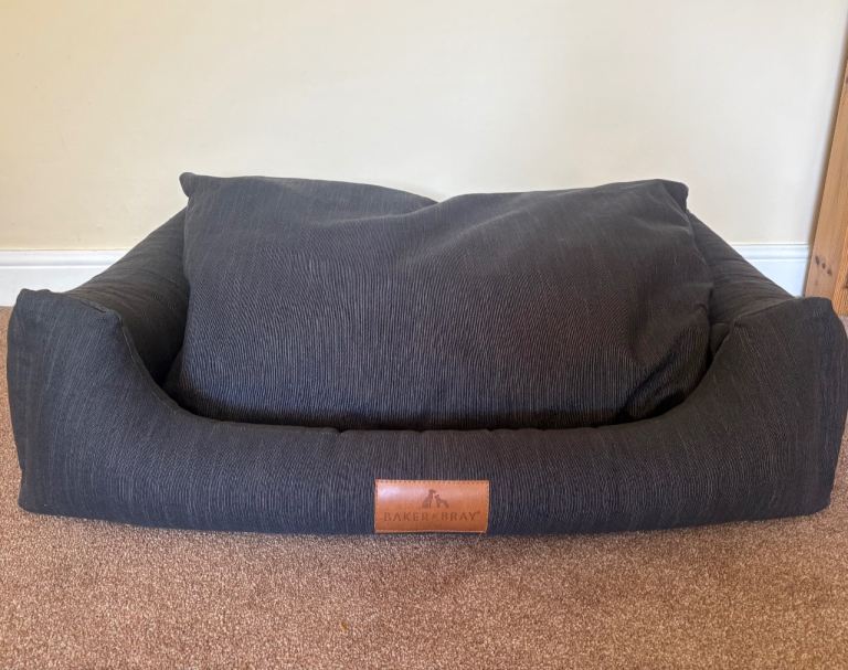 Luxury Orthopaedic Dog Bed Extra Large 100cm - Baker and Bray - Charcoal Grey