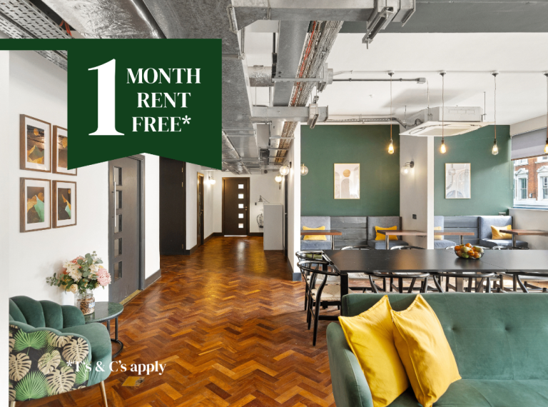 30-Desks Private Plug & Play Office | Flexible Terms | Rooftop Terrace | Old Street
