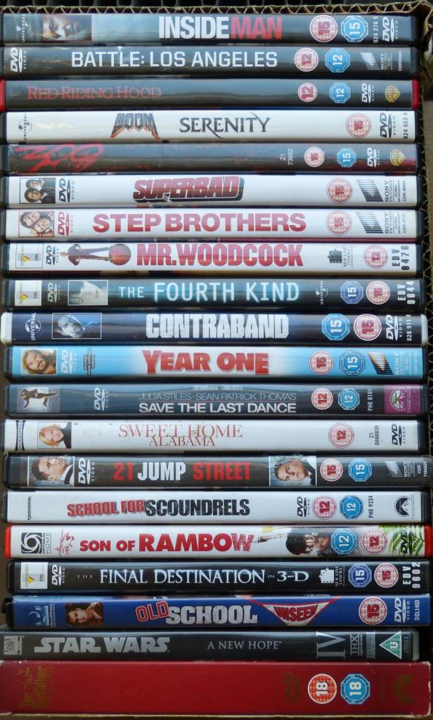 20x DVDs Action, Adventure, Comedy, Crime, etc