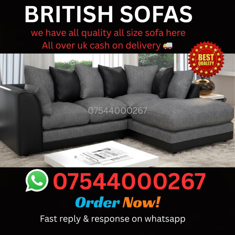Comfort Seating Sofa – New Stock