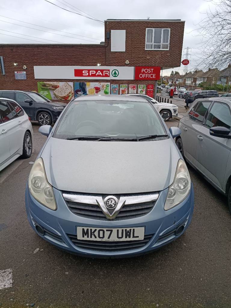 Vauxhall Corsa 1.2 2007 – Low Miles – Long MOT – Spares/Repair