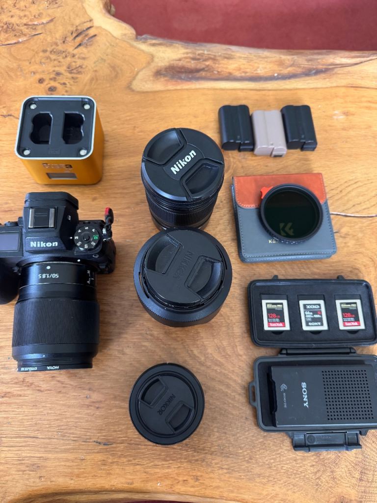 Nikon Z6ii Full Photography Kit with 4 Lenses & Accessories