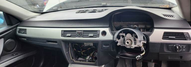 BMW E90 E91 E92 E93 Black Dashboard -NO Trims/switch Included