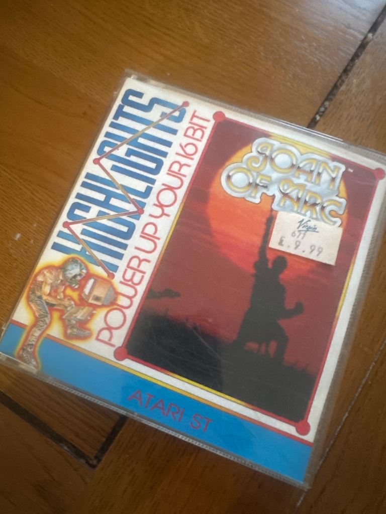 Atari St - Joan of Arc Game