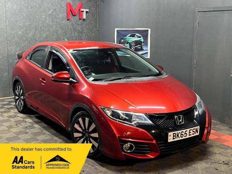 2015 Honda Civic 1.8 i-VTEC SE Plus Euro 6 (s/s) 5dr HATCHBACK Petrol Manual