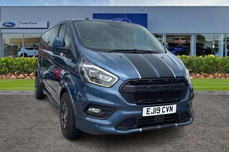 2019 Ford Transit Custom 2.0 TDCi 170ps Low Roof Sport Van Auto PANEL VAN DIESEL Automatic
