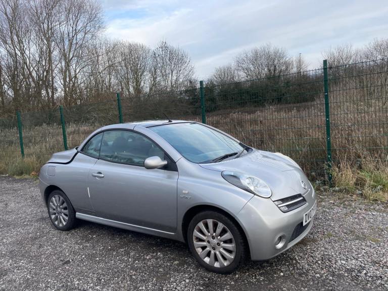 NISSAN MICRA C+C 1.6 SPORT 07 REG GENUINE 68600 MOT APRIL 4TH ROOF FAULT RUNS & DRIVES LOW INSURANCE