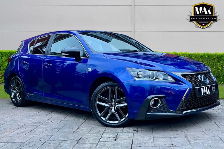2018 Lexus CT 200h 1.8 F-Sport 5dr CVT - FULL SERVICE HATCHBACK Petrol/Electric Hybrid Automatic