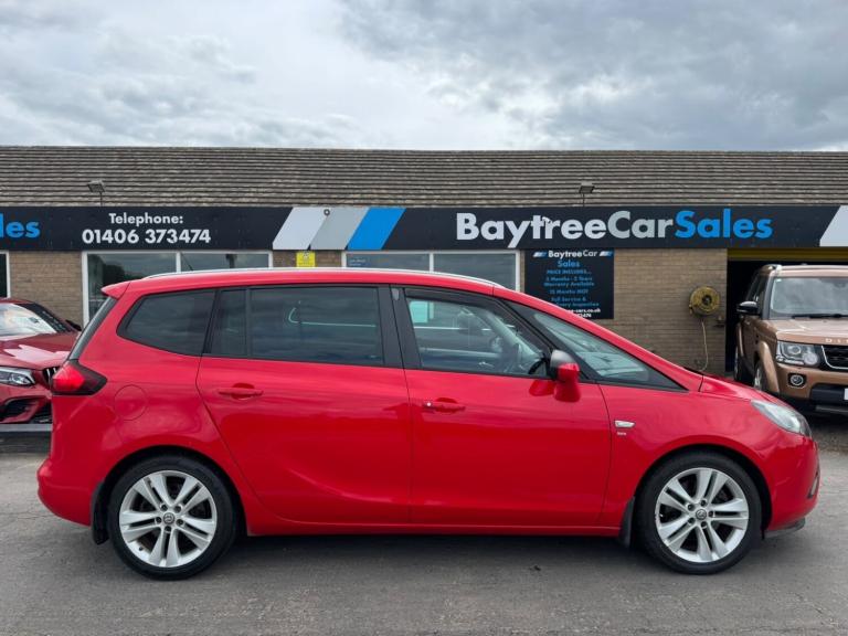 VAUXHALL ZAFIRA TOURER 2.0 CDTi SRi Red Manual Diesel 2015