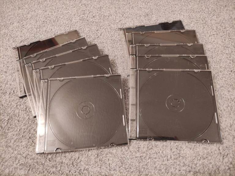 Ten slim CD cases - £7 (bundle #3)
