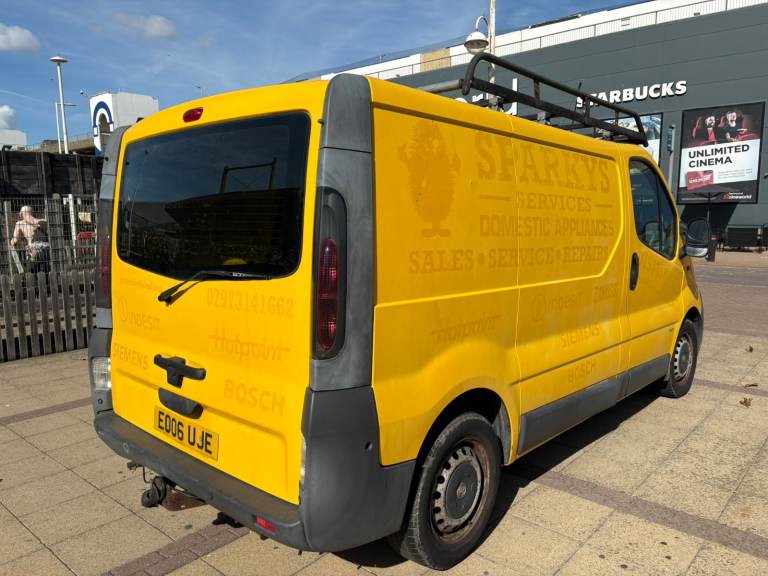 2006 Vauxhall Vivaro 2900 SWB - New Years MOT - NO VAT 