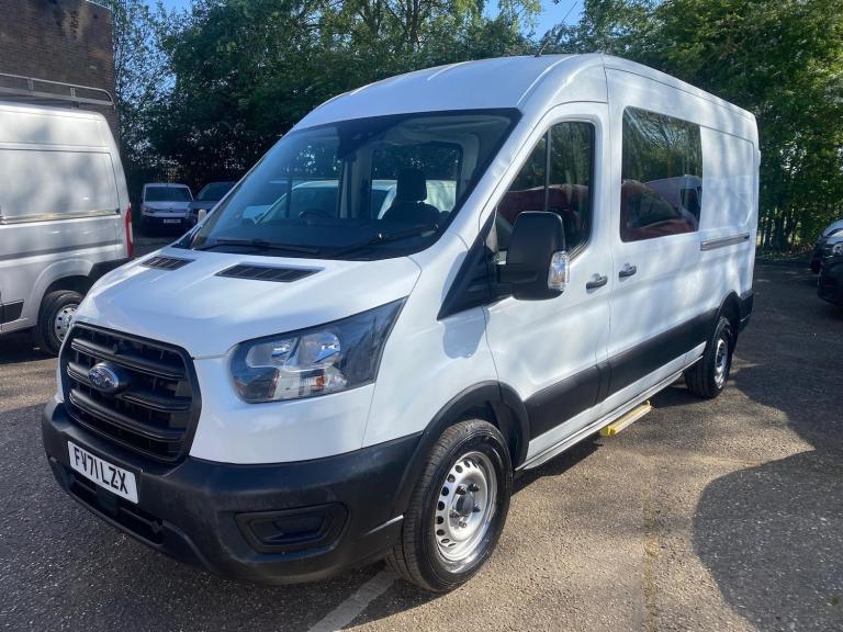 2022 71Reg Ford Transit Leader LWB H2 9Seater Crewvan 2.0TDCi Euro6 Air Con +VAT