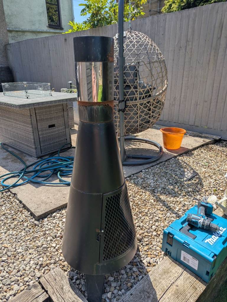Chiminea 4ft never used 